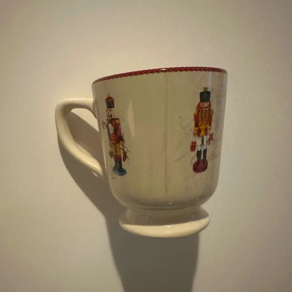 Williams Sonoma nutcracker mug